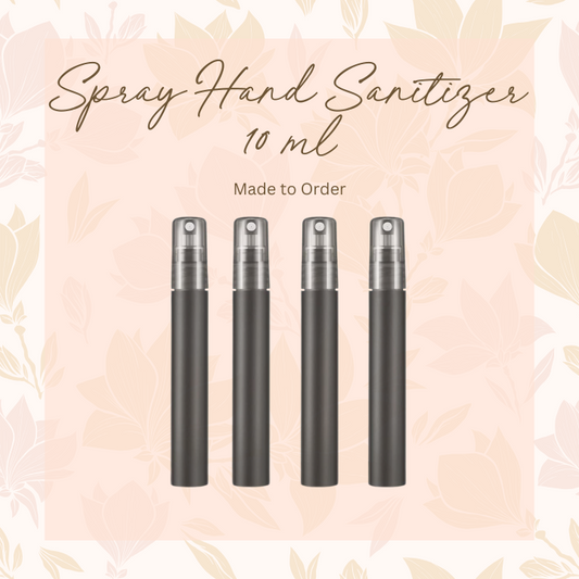 Spray Hand Sanitizer 10 ml - Made to Order