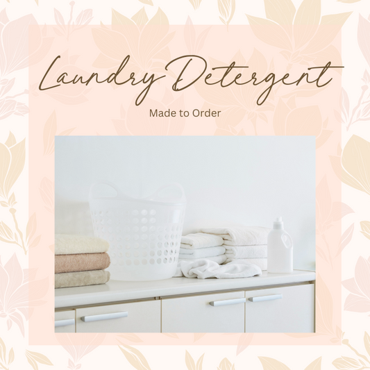 Laundry Detergent - Made to Order